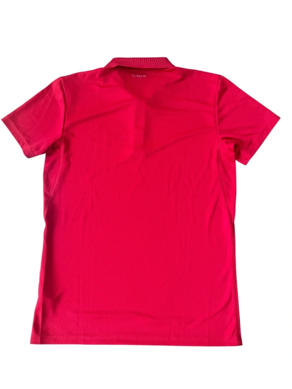 Adidas Climalite Men's Club Tennis Polo Shirt, Scarlet Size Small